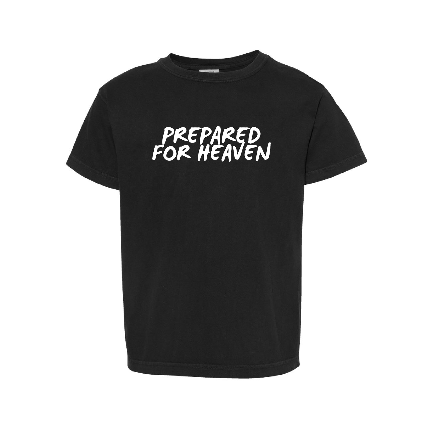 Prepared For Heaven - Youth Tee - Black