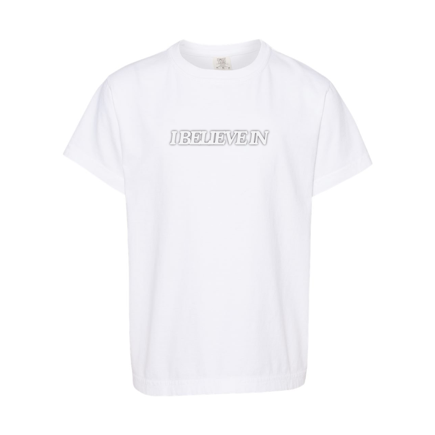 I believe In - Youth Tee - White